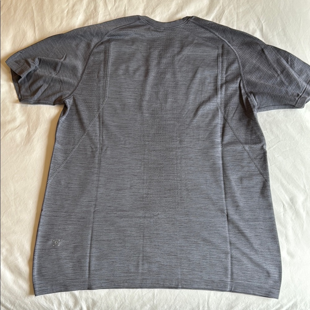 lululemon athletica Charcoal Short Sleeve Tee
